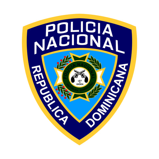 Sello Policía Nacional Bordado